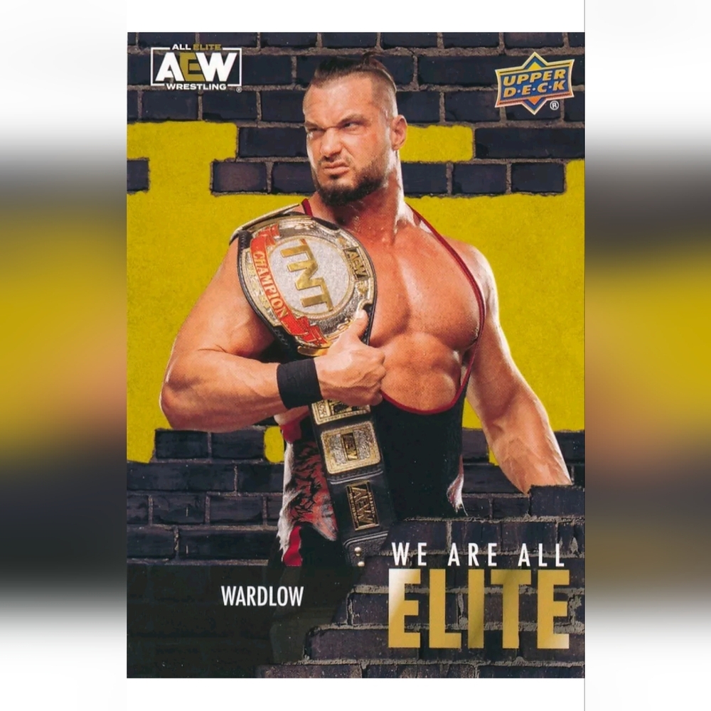 Wardlow 🔥 AEW Wrestling Trading Card 🏆 AEW Champion